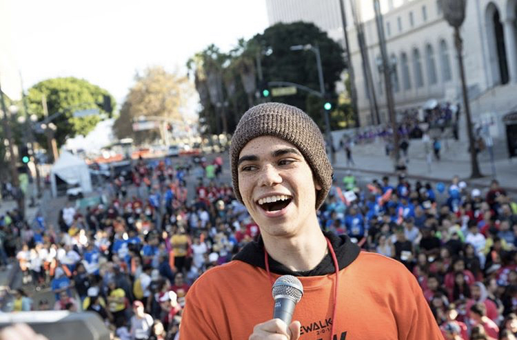 Cameron Boyce at the 2017 HomeWalk Los Angeles